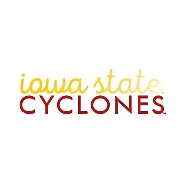 Iowa State Cyclones Gold & Cardinal Rugged Sticker (3.5"x1.25")